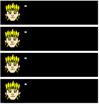 Dio Undertale text boxes Blank Meme Template