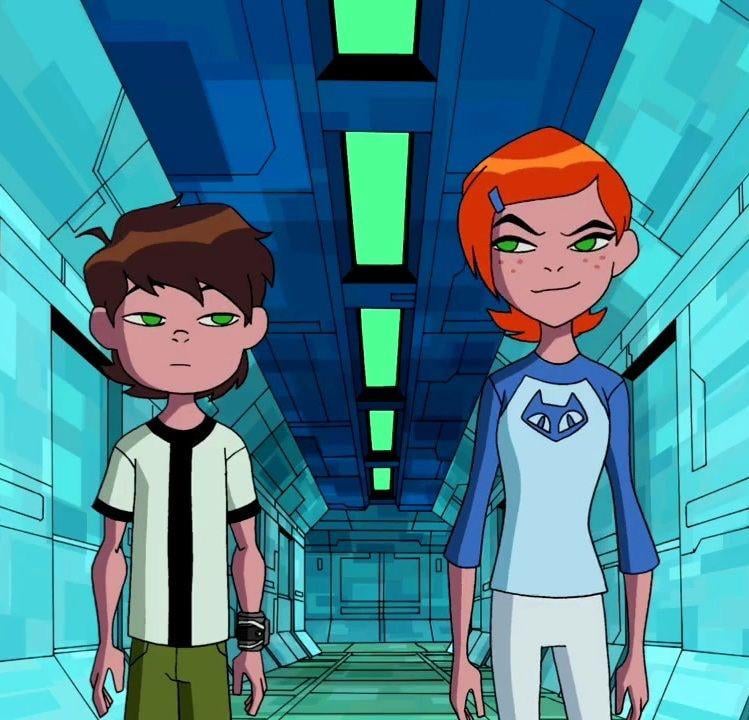 Ben and Gwen Blank Meme Template