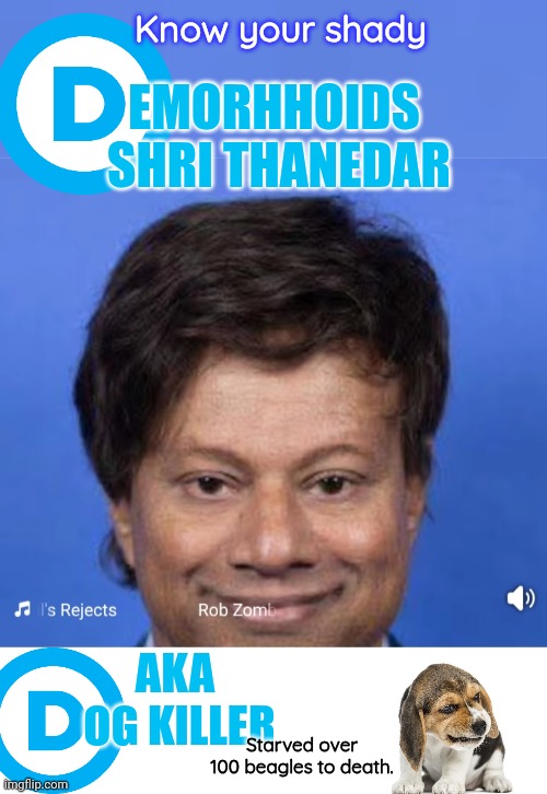 Shri Thanedar Blank Meme Template