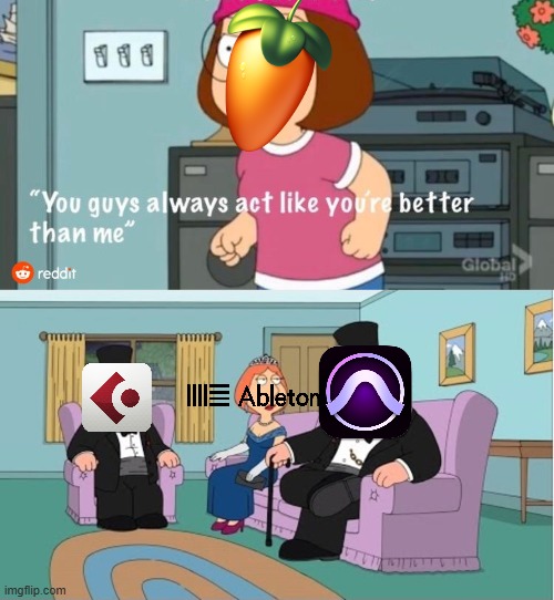 FL studio cry | image tagged in you guys always act like you're better than me | made w/ Imgflip meme maker