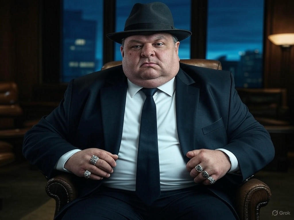 rich mafia boss Blank Meme Template