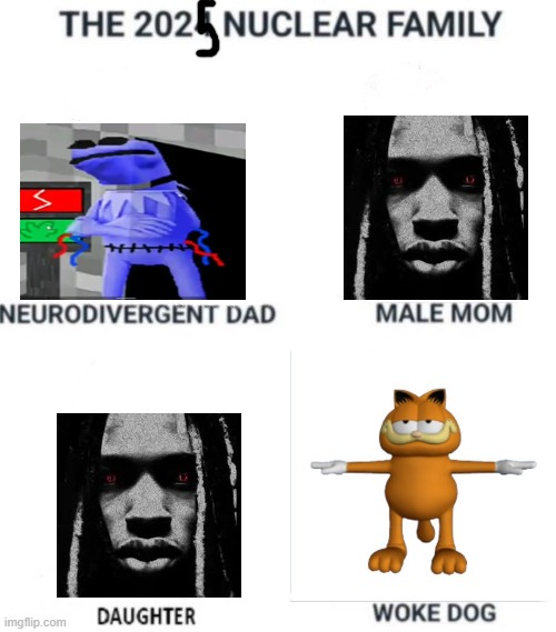 2024 Nuclear Family | image tagged in 2024 nuclear family | made w/ Imgflip meme maker