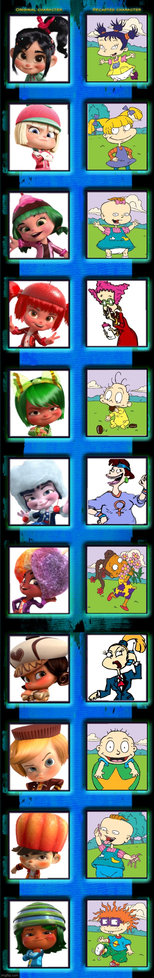 Sugar Rush Rugrats | image tagged in sugar rush recast | made w/ Imgflip meme maker