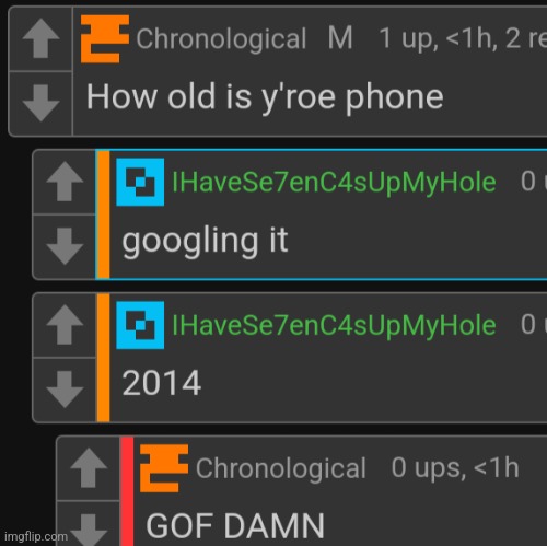 How do you even keep a phone for that long? Mine is 2 years old and barely working | made w/ Imgflip meme maker