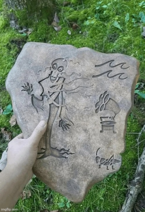 What to do with this slab I found | made w/ Imgflip meme maker