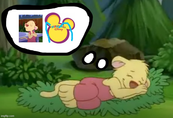 Judy dreams she hates Playhouse Disney | image tagged in dreaming judy lionheart | made w/ Imgflip meme maker