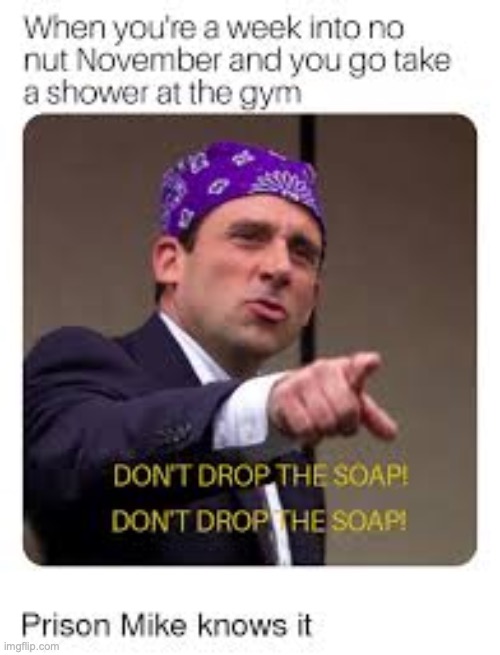 Prison mike | image tagged in prison mike | made w/ Imgflip meme maker