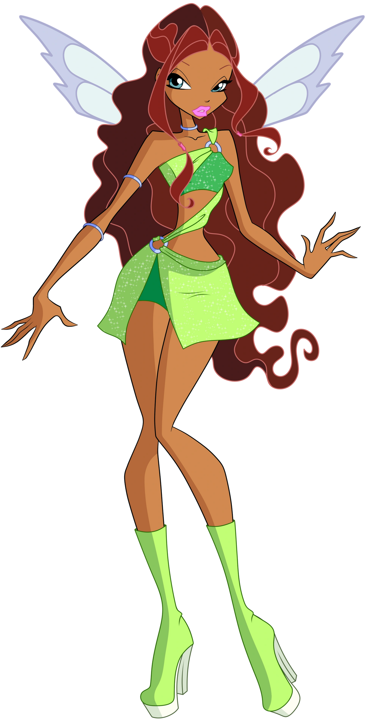 Aisha Magic Winx Blank Meme Template