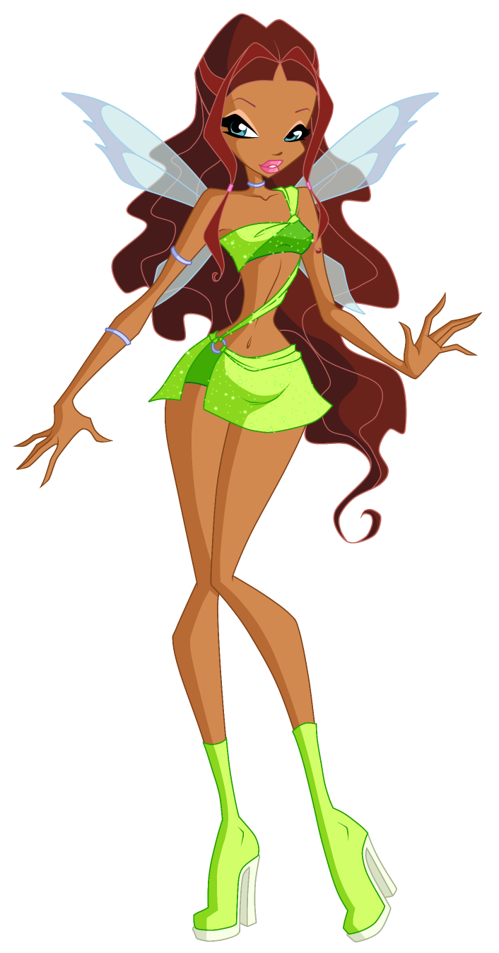 Aisha Magic Winx 2D Blank Meme Template