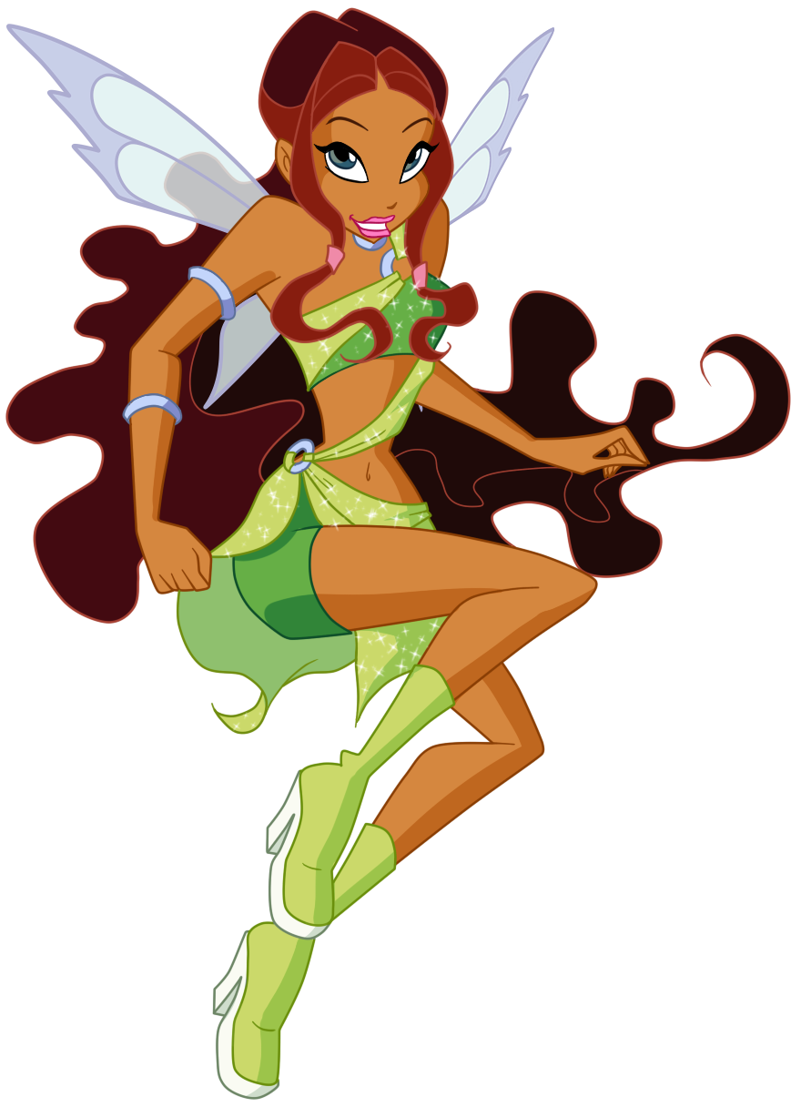 Aisha/Layla Magic Winx Blank Meme Template