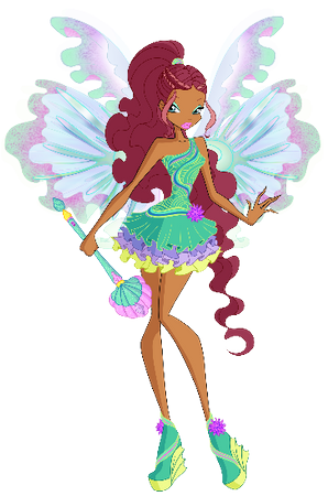 Winx Club Aisha Mythix Blank Meme Template
