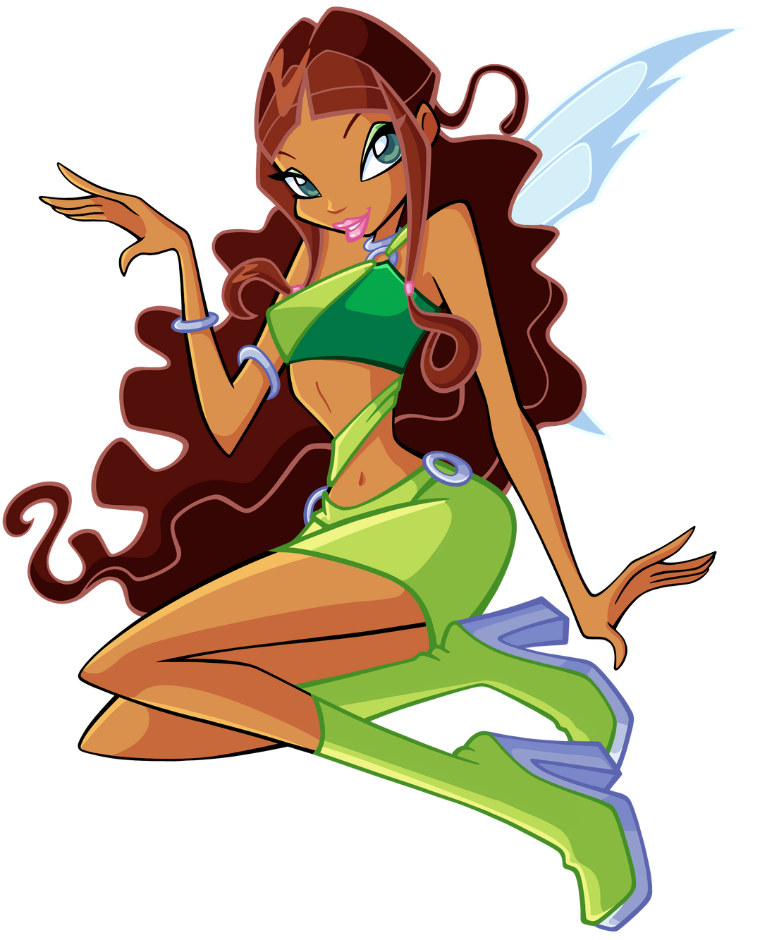 Aisha Magic Winx Blank Meme Template