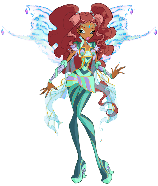 Winx Club Aisha Bloomix Blank Meme Template