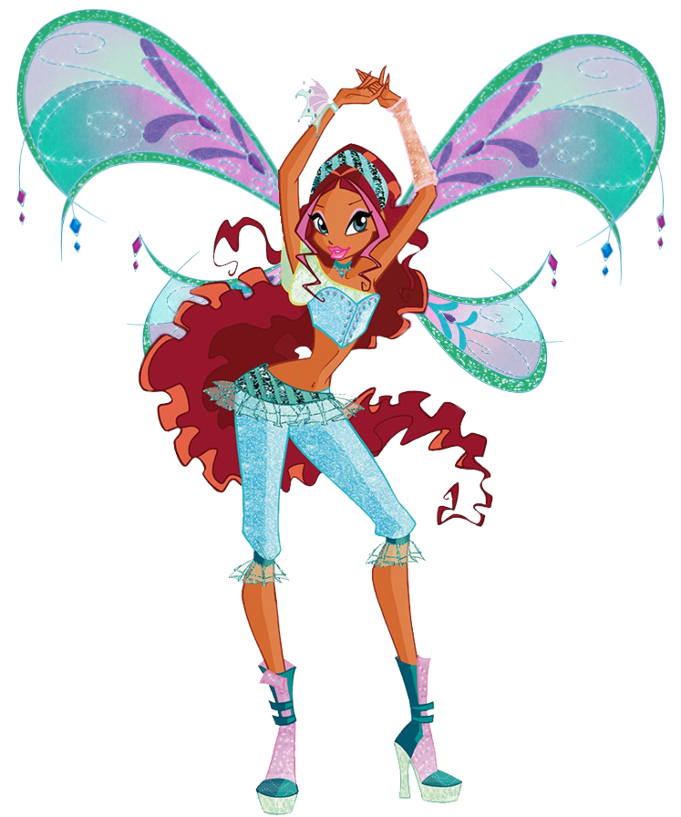Winx Club Aisha Believix Blank Meme Template