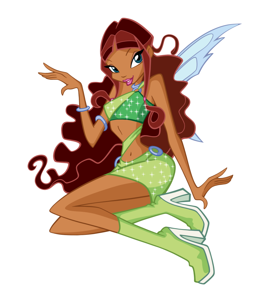 Aisha Magic Winx PNG Blank Meme Template