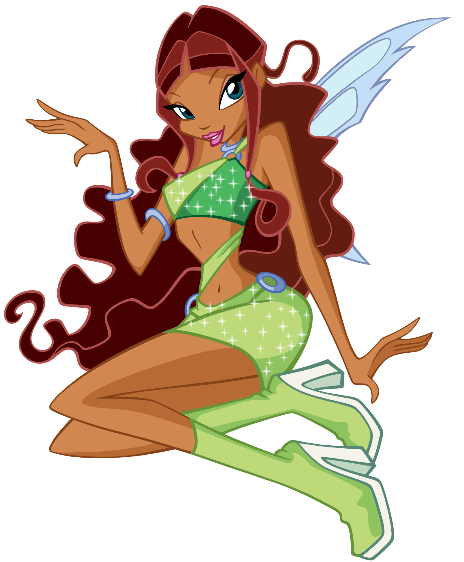 Aisha/Layla Magic Winx Blank Meme Template