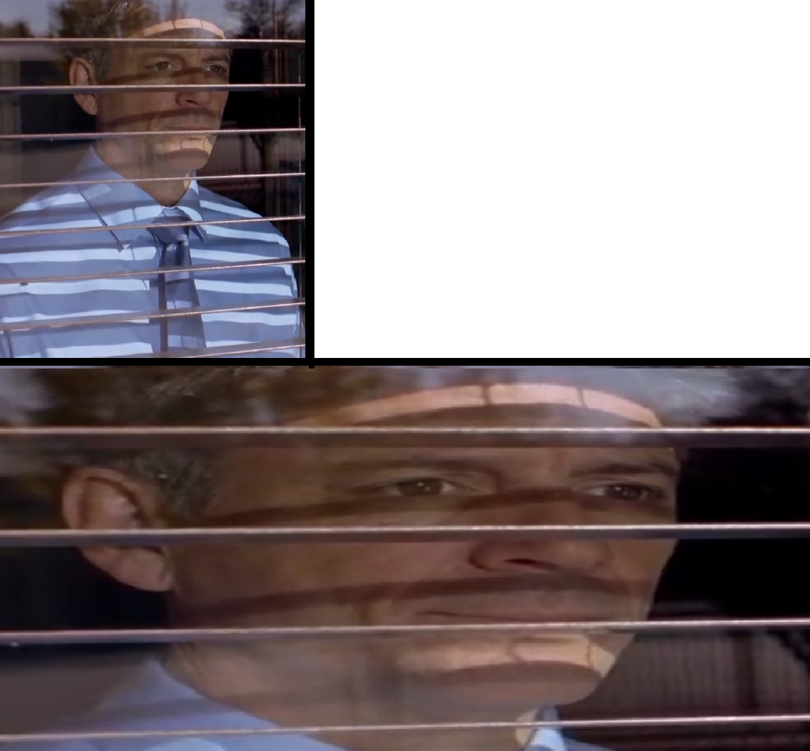 High Quality Breaking Bad Stare Blank Meme Template