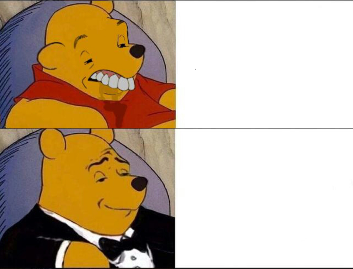 Janine Martinez Pooh Blank Meme Template