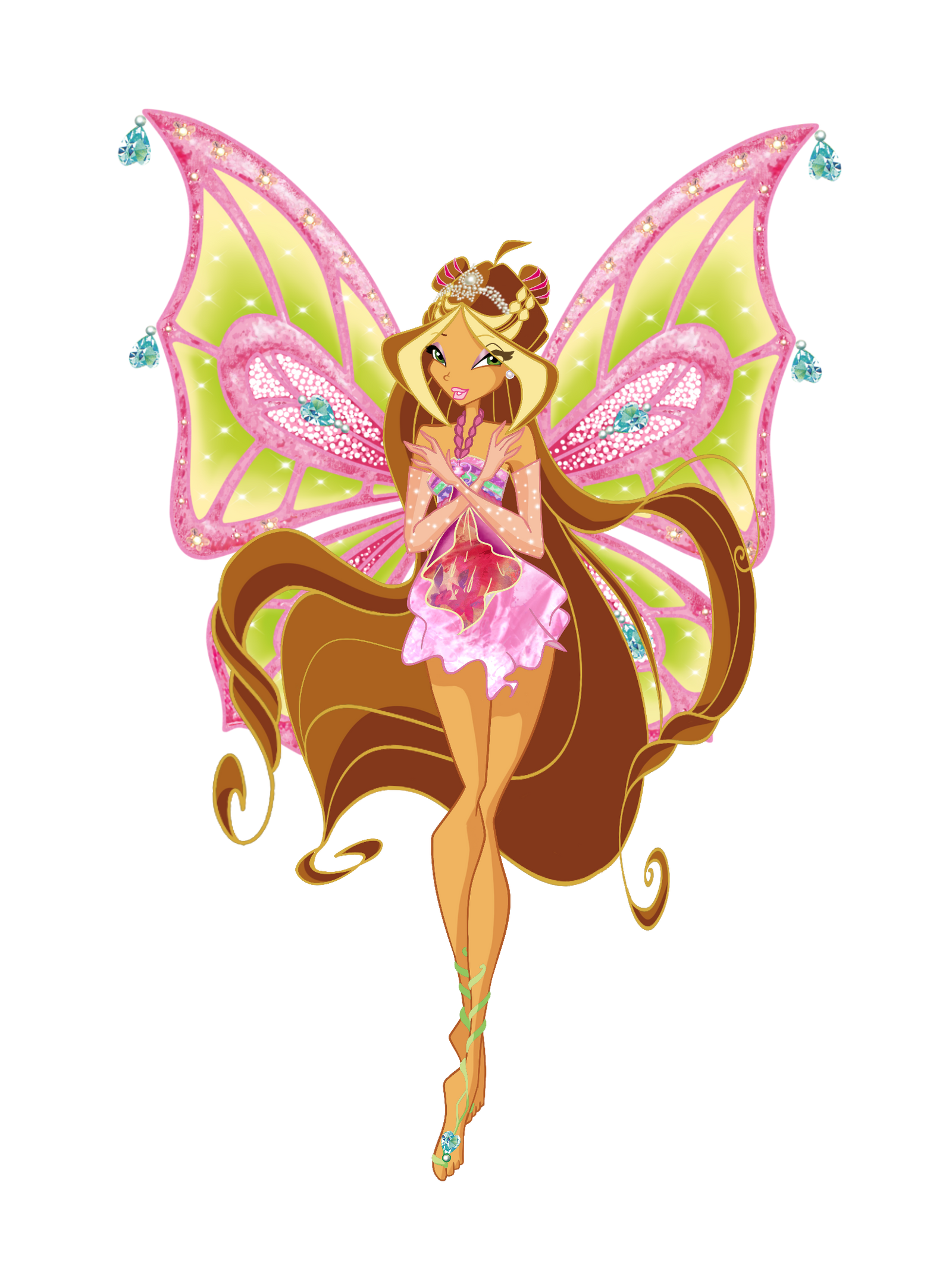 Flora Enchantix Final Pose Blank Meme Template