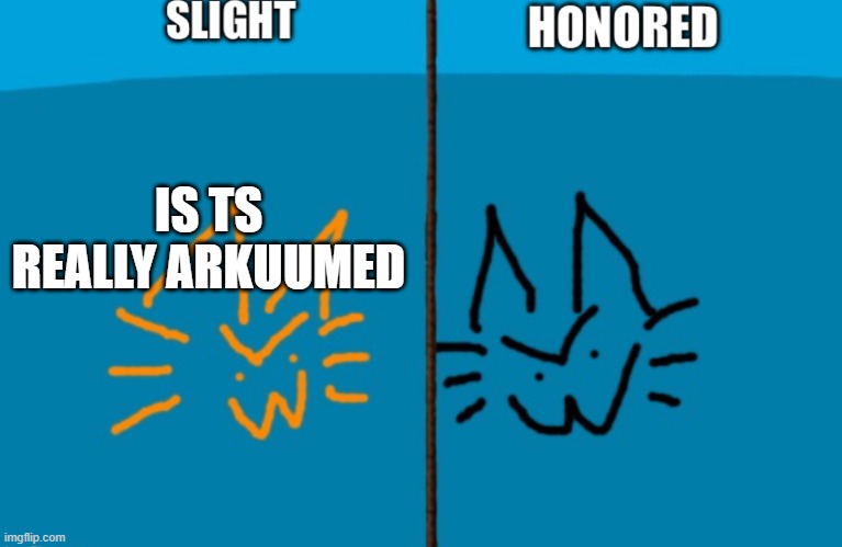 SHARED (duped for accessibility for me) | IS TS REALLY ARKUUMED | image tagged in shared duped for accessibility for me | made w/ Imgflip meme maker