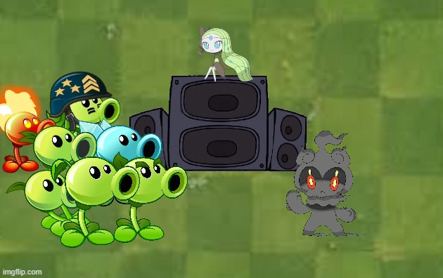 EOFNF: The Pea Family.mp3 | image tagged in eofnf,kage and melody,kage,melody,plants vs zombies,pvz | made w/ Imgflip meme maker