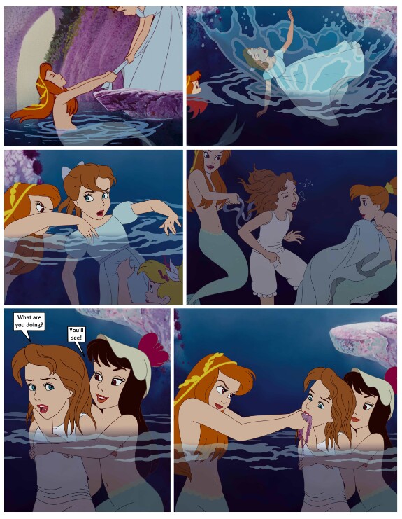 wendy and the mermaids Blank Meme Template