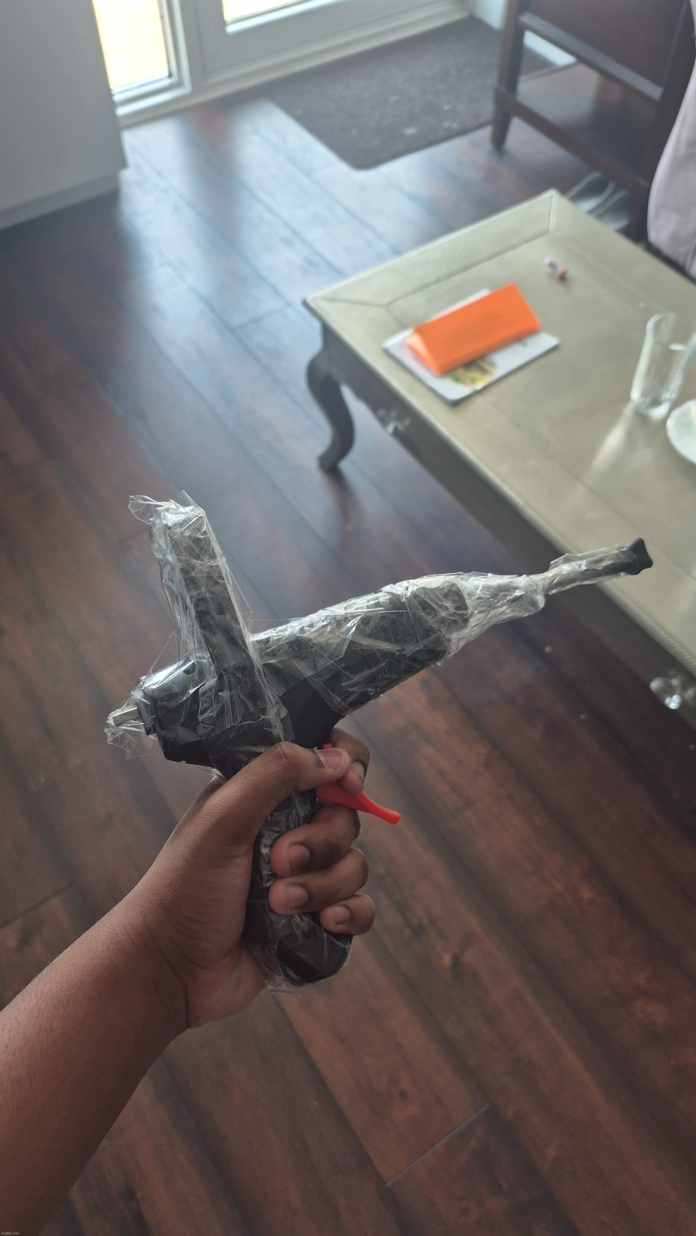 Modified gun | made w/ Imgflip meme maker