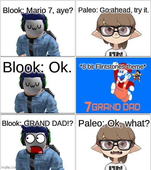 7 Grand Dad.mp3 | image tagged in comic,paleo,blook,grand dad | made w/ Imgflip meme maker