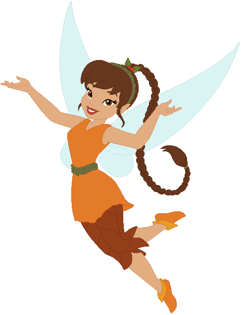Fawn The Orange Tiger Lily/Snap Dragon Fairy Meme Template