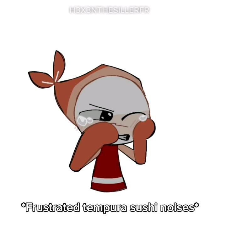 Frustrated Tempura Blank Meme Template