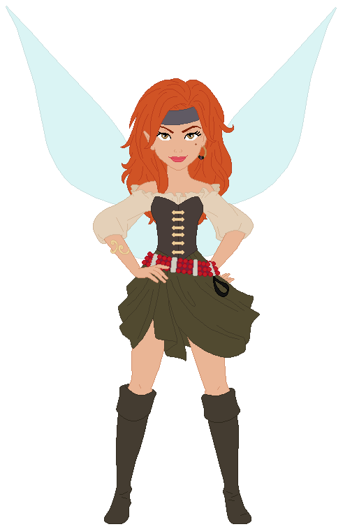 Zarina The Pirate Fairy Blank Meme Template