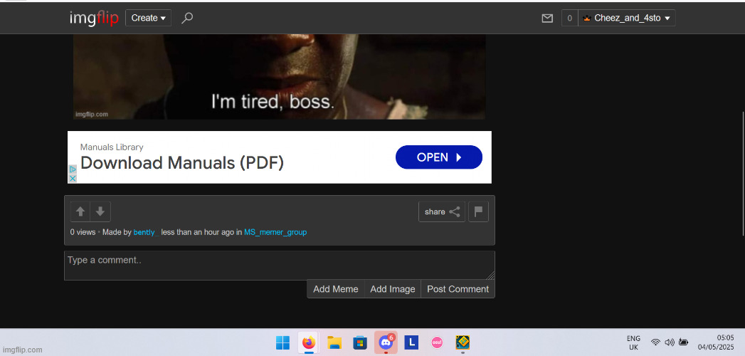 made w/ Imgflip meme maker