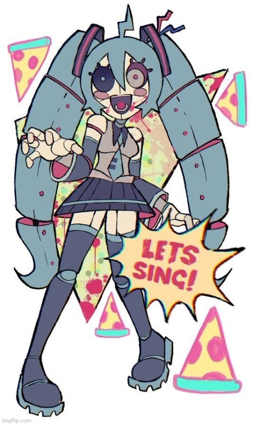 FNAF MIKU | made w/ Imgflip meme maker