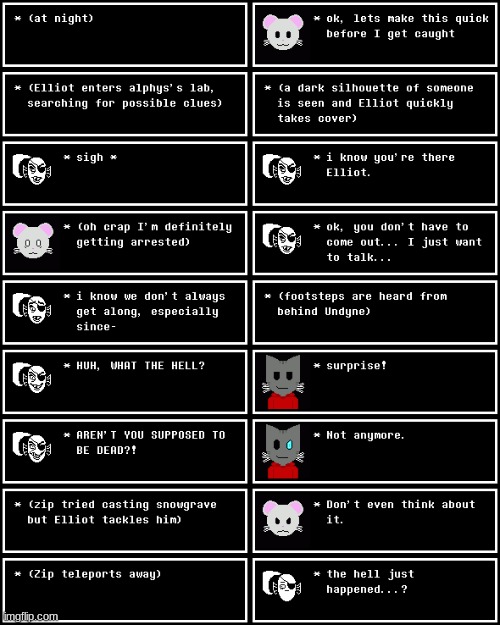 chapter 3, a close call | made w/ Imgflip meme maker