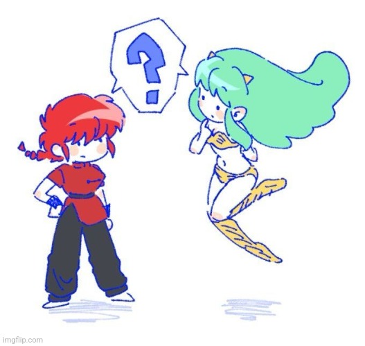 RANMA AND LUMM AAA | made w/ Imgflip meme maker