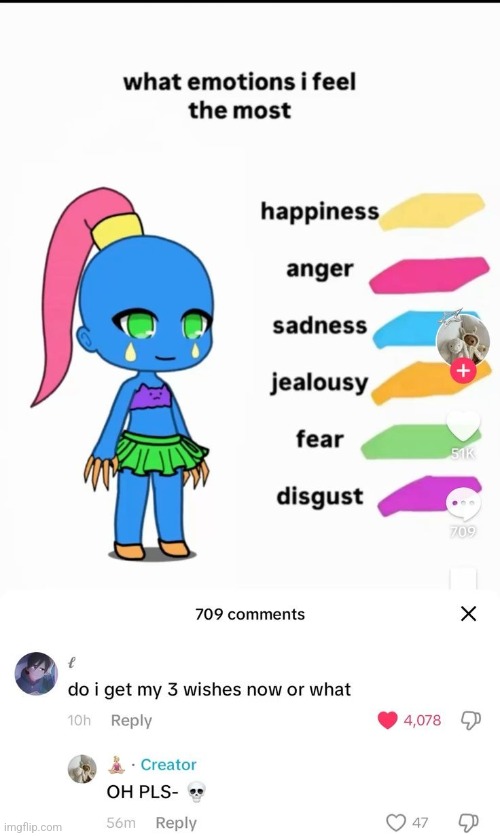 Can I please be able to comment | made w/ Imgflip meme maker