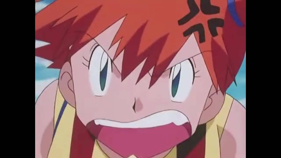 angry misty Blank Meme Template
