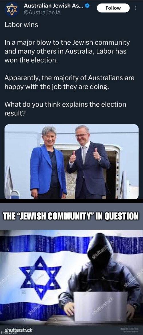 They try to portray all Jews as Zionists then accuse us of being the antisemitic ones | THE “JEWISH COMMUNITY” IN QUESTION | made w/ Imgflip meme maker