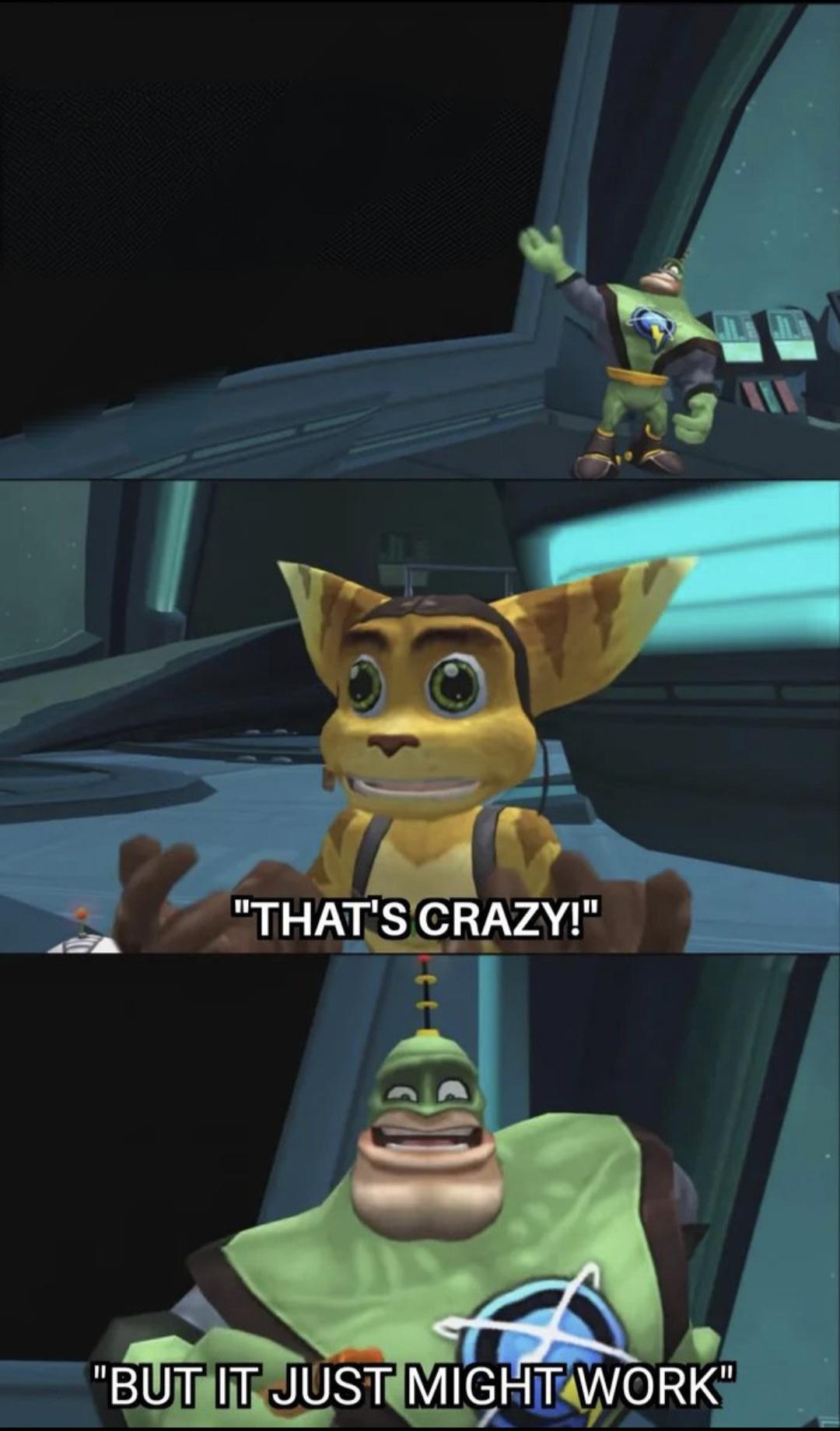 Ratchet & Clank Blank Meme Template