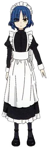 Ryo Yamada - Maid uniform Blank Meme Template