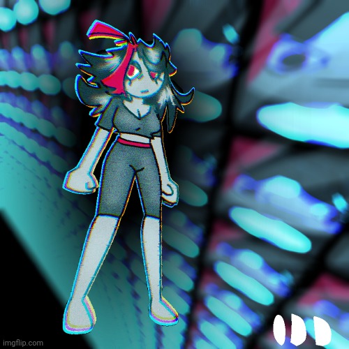 Art I made of that alternate version of claire | made w/ Imgflip meme maker