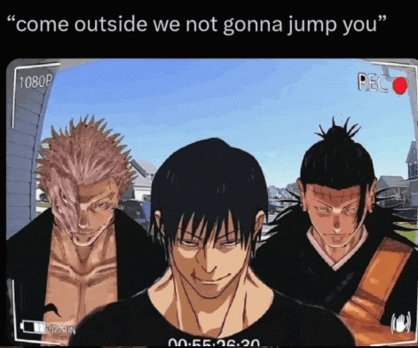We won't jump you Blank Meme Template