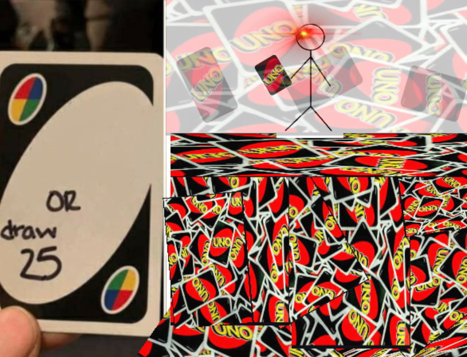 draw 25 but more Blank Meme Template