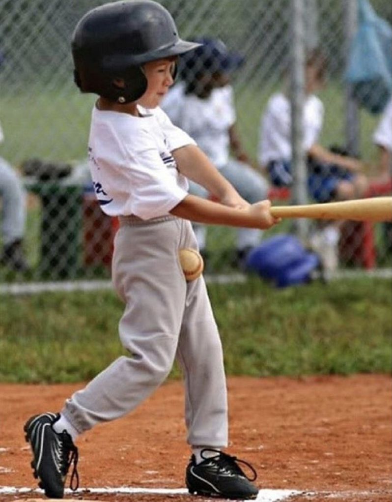 Batter hit in crotch Blank Meme Template