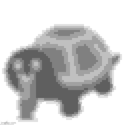 even lower quality barfing turtle | image tagged in low quality barfing turtle | made w/ Imgflip meme maker