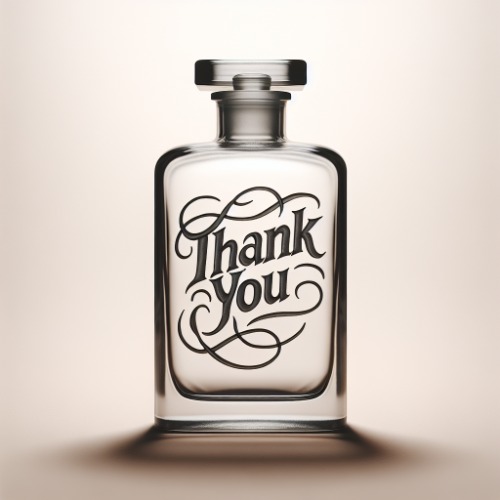 a glass bottle that says "thank you" on it | image tagged in a glass bottle that says thank you on it | made w/ Imgflip meme maker
