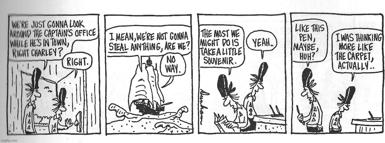 Classic Overboard | image tagged in comics | made w/ Imgflip meme maker