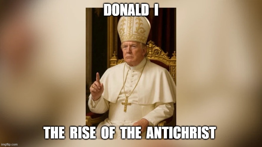 The Seventh Seal | DONALD  I; THE  RISE  OF  THE  ANTICHRIST | image tagged in apocalypse | made w/ Imgflip meme maker