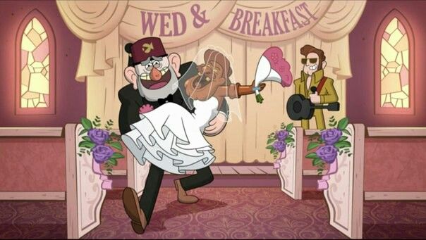 High Quality stan and goldie wedding Blank Meme Template