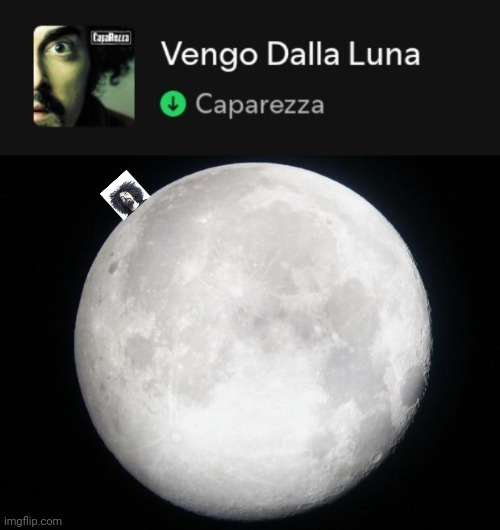 Eeeh signore e signori della corte si vede che il signor Rezzacapa viene dalla luna | image tagged in full moon | made w/ Imgflip meme maker